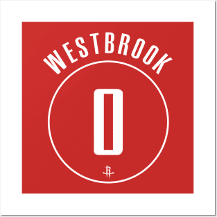 Russell Westbrook Name and Number Posters and Art